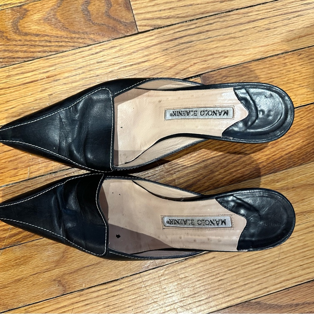 Manolo Blahnik Black Women's Shoes